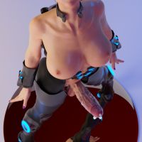 Clare3Dx - Clare: Cyberpunk Turntable - 046a