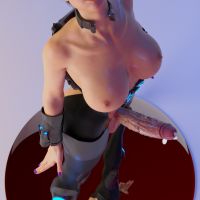 Clare3Dx - Clare: Cyberpunk Turntable - 064a