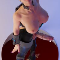 Clare3Dx - Clare: Cyberpunk Turntable - 066a