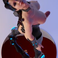 Clare3Dx - Clare: Cyberpunk Turntable - 099a