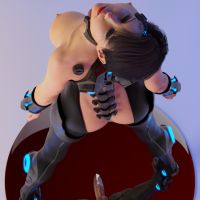 Clare3Dx - Clare: Cyberpunk Turntable - 125a