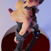 Clare3Dx - Clare: Cyberpunk Turntable - 145a