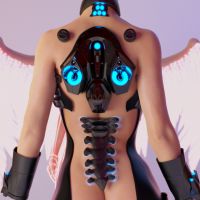 Clare3Dx - Clare & Hilda: Cyberpunk Turntable - 119a