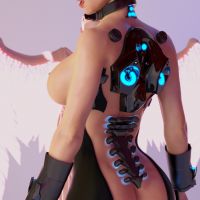 Clare3Dx - Clare & Hilda: Cyberpunk Turntable - 134a