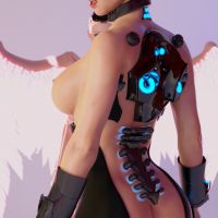 Clare3Dx - Clare & Hilda: Cyberpunk Turntable - 136a