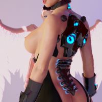 Clare3Dx - Clare & Hilda: Cyberpunk Turntable - 137a