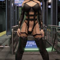Clare3Dx - Clare: Cosplay Christie Dominatrix - 002b