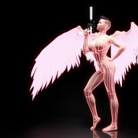 Clare3Dx - Hilda: Cyberpunk Android Valkyrie - 003a