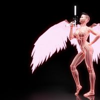 Clare3Dx - Hilda: Cyberpunk Android Valkyrie - 003b