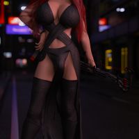 Clare3Dx - Hilda: Street Warrior 4K - 012a