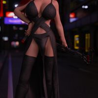 Clare3Dx - Hilda: Street Warrior 4K - 013a