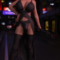 Clare3Dx - Hilda: Street Warrior 4K - 014b
