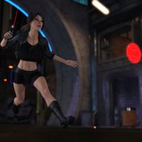 Clare3Dx - Laura: Urban Night - 001a