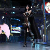 Clare3Dx - Clare & Hilda: Cyberpunk Happy Birthday Kimber 4K - 001b
