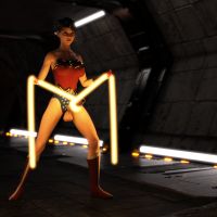 Clare3Dx - Clare: Wonder Woman Cosplay - 002a