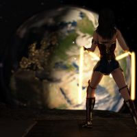 Clare3Dx - Clare: Wonder Woman Cosplay V2 - 001a