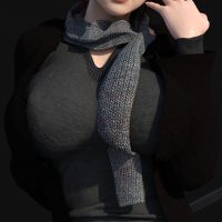 Clare3Dx - April: Cosplay April Ryan WIP - 001a