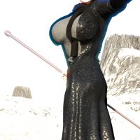 Clare3Dx - April: Cosplay April Ryan WIP - 003a