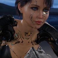 Clare3Dx - Clare: Rider On The Storm WIP - 002a