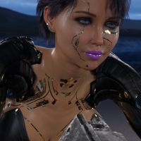 Clare3Dx - Clare: Rider On The Storm WIP - 002b
