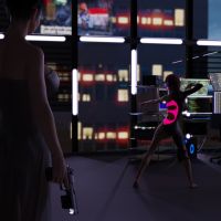 Clare3Dx - Clare & Talia: Cyberpunk 2027 - 009j
