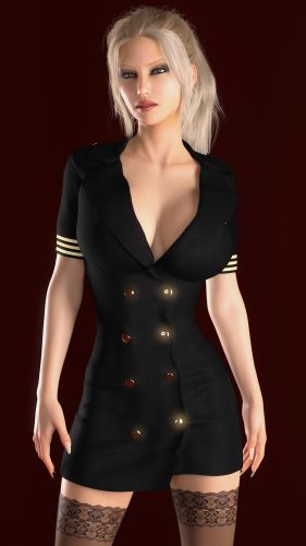 Amalia: Hot Stewardess 4K - 001a