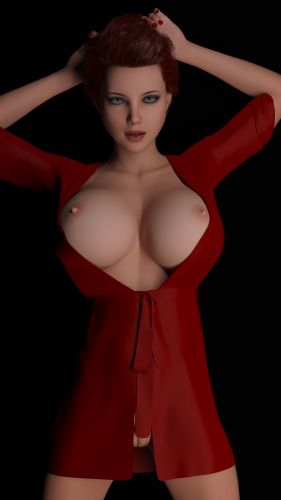 April: Lingerie Model - 002a