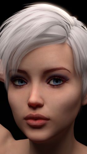 Clare: New Hair Shader - 001a