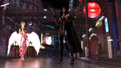Clare & Hilda: Cyberpunk 2027 - 001a
