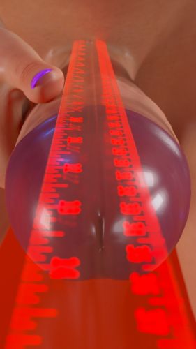 Clare: Measuring Cock Full Erection V3 - 002a