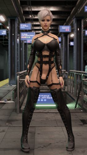 Clare: Cosplay Christie Dominatrix - 002b