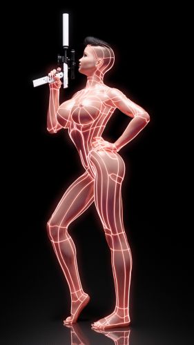 Hilda: Cyberpunk Android Valkyrie - 002a
