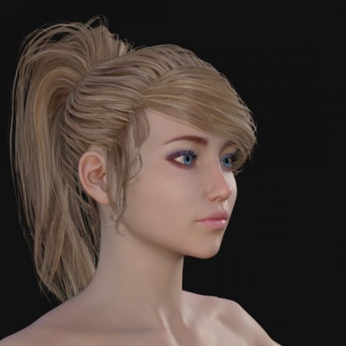 Kathy: WIP Hair - 004a
